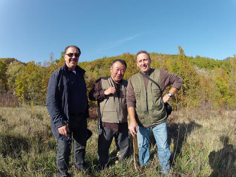 Il Centro - Tetsuya, famoso cuoco giapponese in cerca dei tartufi 