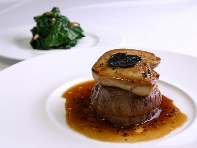 Fillet of Veal with Mushrooms and White Truffles