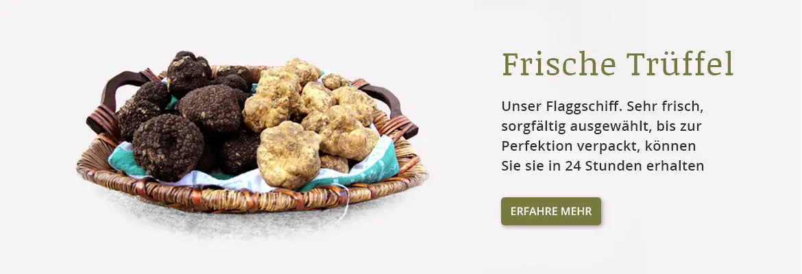 Frische trüffel