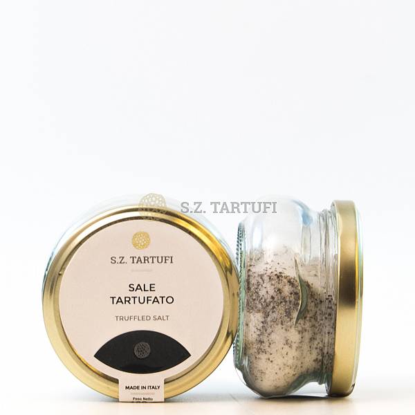S.Z. Tartufi Condiment based on sea salt and summer truffle 100 gr. 3,52 oz