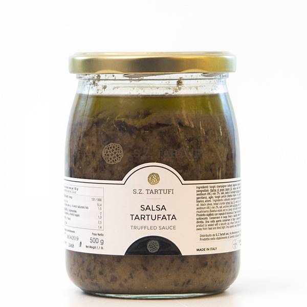 S.Z. Tartufi Black truffle sauce 500 gr. 1,1 lb.