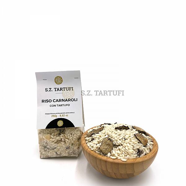 S.Z. Tartufi Carnaroli Rice with truffle and porcini 250 gr. 8,9 oz.