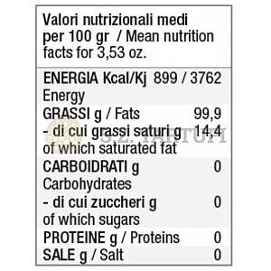 Condimento a base di Olio Extravergine di Oliva all'aroma di Tartufo Nero 100ml