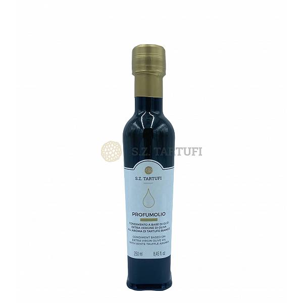 Condiment based on extra virgin olive oil with white truffle aroma 250 ml. 8,4 oz.