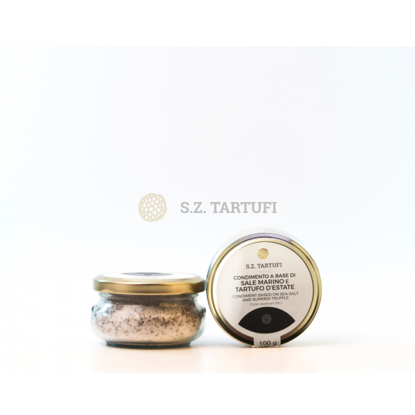 Condiment based on salt and summer truffle 100g (3,52oz)
