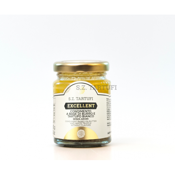S.Z. Tartufi Condimento a base di Burro e Tartufo Bianco senza aromi artificiali 80g