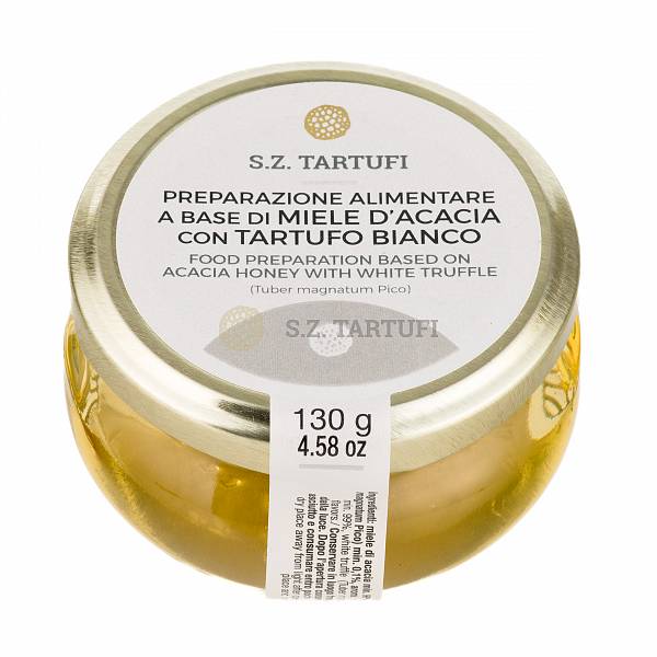 S.Z. Tartufi Preparazione alimentare a base di Miele di Acacia con Tartufo Bianco 130g