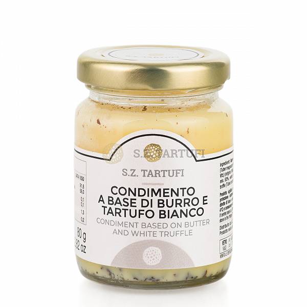 S.Z. Tartufi Condimento a base di Burro e Tartufo Bianco 80g