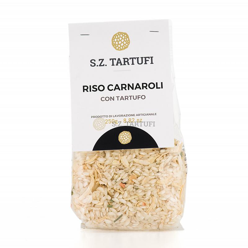 Riso carnaroli con tartufo 250g - S.z. tartufi Prodotti al tartufo nero in  vendita su S.Z. Tartufi sz62