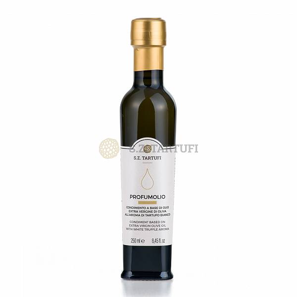 Condiment based on extra virgin olive oil with white truffle aroma 250ml (8,45fl. oz)