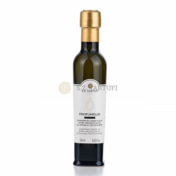 Condiment based on extra virgin olive oil with black truffle aroma 250ml (8,45oz)