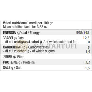 Salsa Tartufata linea Excellent 80g Salsa Tartufata linea Excellent 80g
