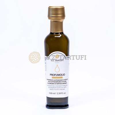 S.Z. Tartufi Condiment based on extra virgin olive oil with white truffle aroma 100ml (3,38fl. oz)